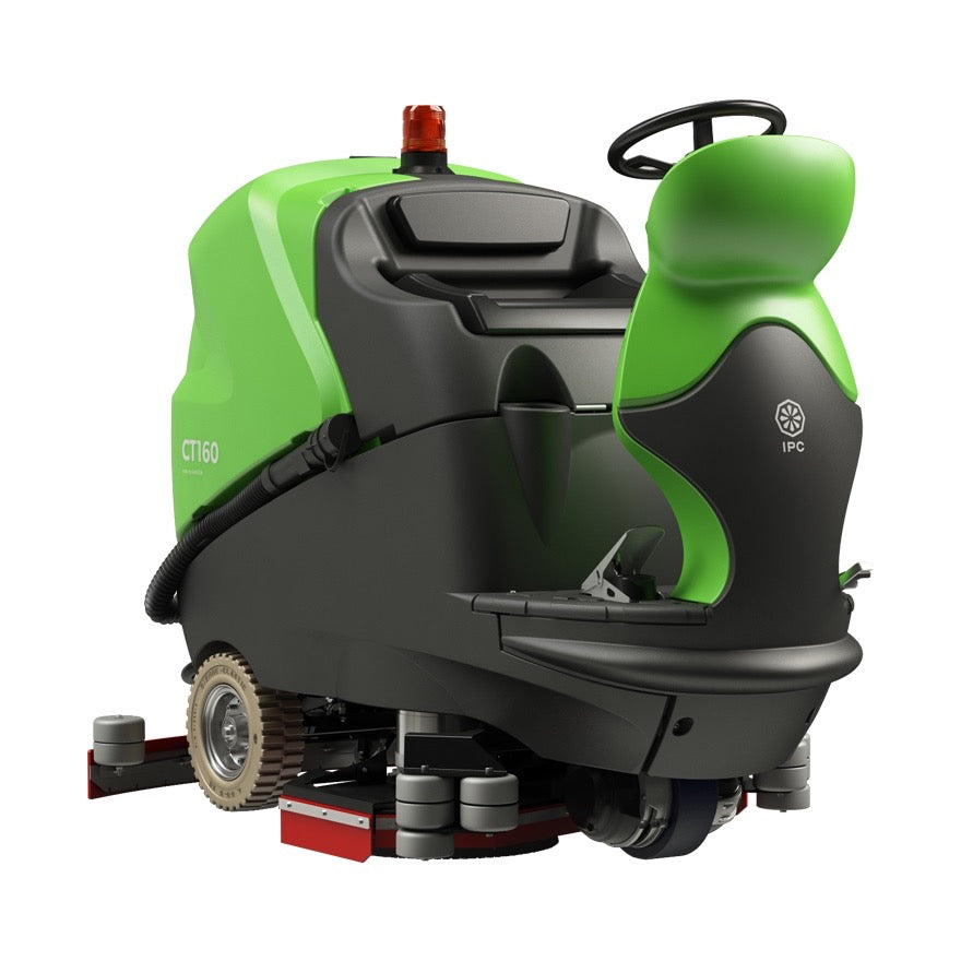 28" IPC Eagle CT160BT70 Riding Scrubber With 330 AH AGM Maintenance Free Batteries